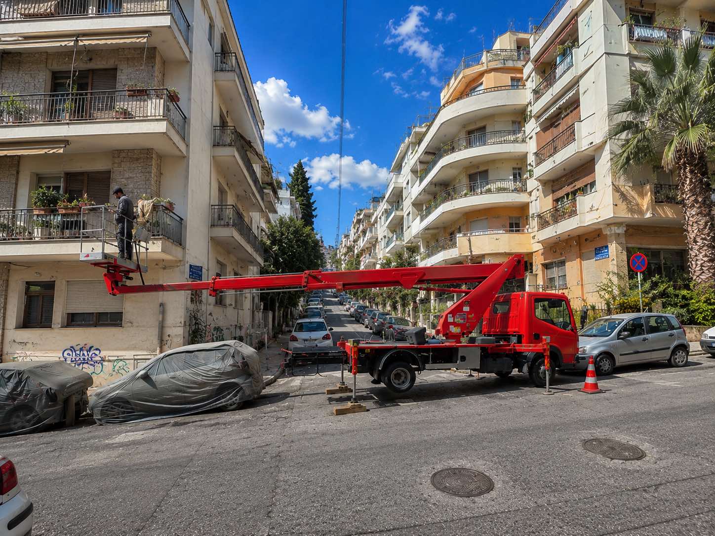 Ενοικίαση καλαθοφόρου Αθήνα
